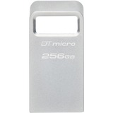 Kingston DataTraveler Micro 256 GB usb-stick Zilver, DTMC3G2/256GB, USB 3.2 Gen 1