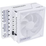 Lian Li EDGE GOLD 1200, 1200 Watt voeding  Wit, 4x PCIe, kabelmanagement, 4x USB