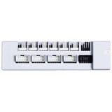 Lian Li EDGE GOLD 1200, 1200 Watt voeding  Wit, 4x PCIe, kabelmanagement, 4x USB