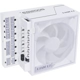 Lian Li EDGE GOLD modulaire 1200 watt voeding  Wit, 1x 12V-2x6, 4x PCIe, 4x USB-header hub