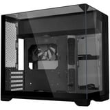 Lian Li Lian Li O11 Vision-M                  bk mini tower behuizing Zwart | 2x USB-A | 1x USB-C | Window