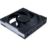 Lian Li UNI FAN TL140 LCD Wireless Single Pack case fan Zwart, 4-pin PWM + 1x 9-pin USB