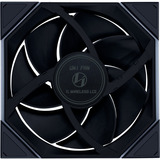Lian Li UNI FAN TL140 LCD Wireless Single Pack case fan Zwart, 4-pin PWM + 1x 9-pin USB
