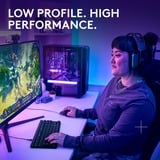 Logitech G515 TKL Low Profile RGB mechanisch gaming toetsenbord Zwart, US lay-out (QWERTY), GL Tactile, 80% (TKL)	, Double-shot PBT