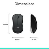 Logitech MK540 Advanced draadloze desktopset Donkergrijs, EU lay-out (QWERTY), 1000 dpi