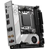 MSI MPG B650I EDGE WIFI socket AM5 moederbord Zilver, RAID, 2.5 Gb-LAN, Wi-Fi 6E, BT 5.2, Sound, Mini-ITX