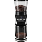 Melitta Calibra koffiemolen met geïntegreerde weegschaal Zwart/roestvrij staal