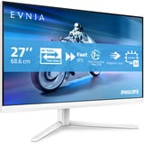 Philips Evnia 27M2N5901A 27" 4K Ultra HD gaming monitor Wit, 1x DisplayPort, 2x HDMI, 1x USB-C, 2x USB-A, 160 Hz / 320 Hz