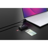 Sitecom USB ID Card Reader kaartlezer Zwart
