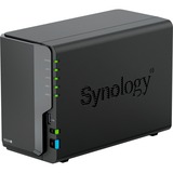 Synology DiskStation DS224+ nas Zwart, 2x LAN, 2x USB-A 3.2 (5 Gbit/s)
