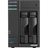Asustor Lockerstor 2 AS6702T nas Zwart, 2x LAN, HDMI, USB