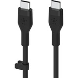 Belkin BOOSTCHARGE Flex USB-C/USB-C-kabel Zwart, 1 m
