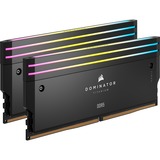 Corsair 32 GB DDR5-7200 Kit werkgeheugen Zwart, CMP32GX5M2X7200C34, Dominator Titanium RGB, XMP