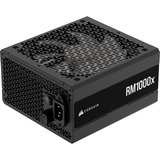 Corsair RM1000x, 1000 Watt voeding  Zwart, 4x PCIe, 1x 12VHPWR, kabelmanagement