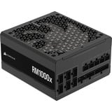 Corsair RM1000x (2025), 1000 Watt voeding  Zwart, 4x PCIe, 1x 12VHPWR, kabelmanagement