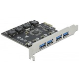 DeLOCK DeLOCK PCIe x1 K 4x ext USB-A BU SS USB usb-controller 