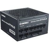 Enermax REVOLUTION ATX 3.0, 1200 Watt voeding  Zwart, 5x PCIe, Kabelmanagement