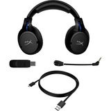 HyperX Cloud Flight over-ear gaming headset Zwart/blauw, PlayStation 4, PlayStation 5