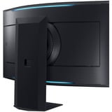 Samsung Odyssey Ark G9 G97NC 55" 4K Ultra HD curved gaming monitor Zwart, 1x DisplayPort, 3x HDMI, 1x USB-C, 2x USB-A, 1x RJ-45, 165 Hz, Wi-Fi 5, BT