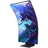 Samsung Odyssey Ark G9 G97NC 55" 4K Ultra HD curved gaming monitor Zwart, 1x DisplayPort, 3x HDMI, 1x USB-C, 2x USB-A, 1x RJ-45, 165 Hz, Wi-Fi 5, BT