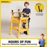 Stanley Junior Werkbank voor kinderen Kid's Workbench, Houtwerkbank, 5 jaar +