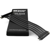 Thermal Grizzly Riser Cable PCIe 4.0 x16 verlengkabel Zwart, 0,3 meter