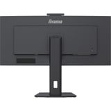 iiyama ProLite XCB3492WQSNPH-B1 34" Curved UltraWide monitor Zwart, 1x DisplayPort, 2x HDMI, 3x USB-C, 2x USB-A, 1x RJ-45