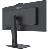 iiyama ProLite XCB3492WQSNPH-B1 34" Curved UltraWide monitor Zwart, 1x DisplayPort, 2x HDMI, 3x USB-C, 2x USB-A, 1x RJ-45