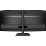 AOC CU34E4CV 34" Curved UltraWide monitor Zwart, 1x DisplayPort, 2x HDMI, 1x USB-C, 4x USB-A, 1x RJ-45, 120 Hz