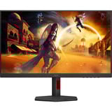AOC Q27G4ZR 27" gaming monitor Zwart/rood, 240Hz (260Hz Overclocked), HDMI, DisplayPort, Audio