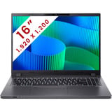 Acer TravelMate P2 16 (TMP216-51-G2-TCO-70A8) 16"  laptop Grijs | Core 7 150U | Intel Graphics | 16 GB | 512 GB SSD