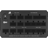 Corsair HX1200i, 1200 Watt voeding  Zwart, 5x PCIe, Kabelmanagement