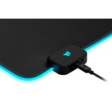 Corsair MM700 RGB Extended Mouse Pad Zwart, RGB leds