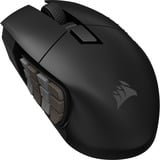 Corsair Scimitar Elite Wireless MMO-gamingmuis Zwart, 100 - 26.000 dpi, USB 2.0 | 2,4 GHz | Bluetooth | RGB