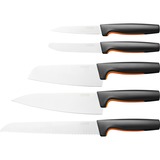 Fiskars Functional Form Grote starterset 5-delig mes Zwart/roestvrij staal, Japans roestvrij staal | handvat met SoftGrip