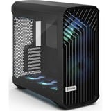 Fractal Design Torrent Black RGB TG Light Tint midi tower behuizing Zwart | 2x USB-A | 1x USB-C | RGB | Tempered Glass