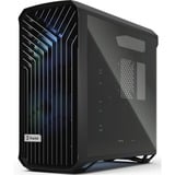 Fractal Design Torrent Black RGB TG Light Tint midi tower behuizing Zwart | 2x USB-A | 1x USB-C | RGB | Tempered Glass