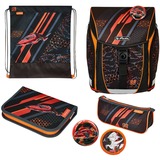 Herlitz Herl Ranzen FiloLight Plus Speed schooltas Zwart/oranje