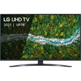 LG 43UP78006LB 43" Ultra HD led-tv Zwart, 2x HDMI, 1x USB, Optisch, CI+, Bluetooth, LAN, WLAN, HDR