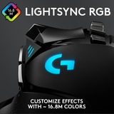 Logitech G502 HERO High Performance Gaming Mouse Zwart, 100 - 25.600 dpi, RGB leds