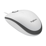 Logitech M100 muis Wit/grijs, 1000 dpi
