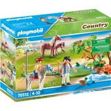 PLAYMOBIL Country - Gelukkige ponyreis Constructiespeelgoed 70512