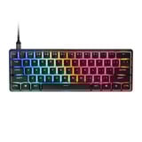SteelSeries Apex Pro Mini Wireless, gaming toetsenbord Wit, US lay-out, SteelSeries OmniPoint 2.0, 60%, RGB leds, Double Shot PBT Keycaps