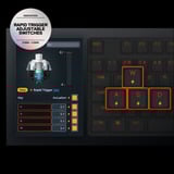SteelSeries Apex Pro Mini Wireless, gaming toetsenbord Wit, US lay-out, SteelSeries OmniPoint 2.0, 60%, RGB leds, Double Shot PBT Keycaps