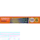SteelSeries Apex Pro Mini Wireless, gaming toetsenbord Wit, US lay-out, SteelSeries OmniPoint 2.0, 60%, RGB leds, Double Shot PBT Keycaps