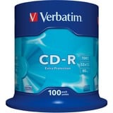 Verbatim CD-R Extra protection 700 MB blanco cd's 100 stuks, Cake box