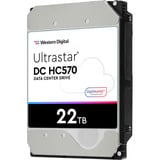 WD Ultrastar DC HC570 22TB harde schijf SATA 6 Gb/s, SE