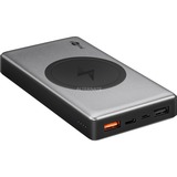goobay Wireless Quick Charge 3.0 Powerbank 10.0 Zwart/grijs
