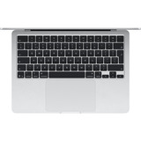 Apple MacBook Air 13" 2025 (MW0W3FN/A) laptop Zilver | M4 | 8-Core GPU | 16 GB | 256 GB SSD