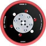 Bosch Multihole-Pad125mm medium M8+5/16 steunschijf Zwart